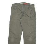 DICKIES Mens Jeans Green Regular Straight Denim W32 L28 Workwear Casual