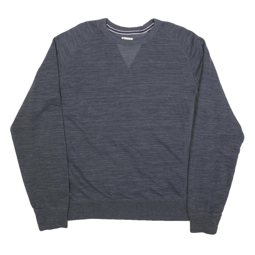CHAMPION Mens Grey Crew Neck XL Cotton Blend Sweatshirt Pullover