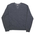 CHAMPION Mens Grey Crew Neck XL Cotton Blend Sweatshirt Pullover