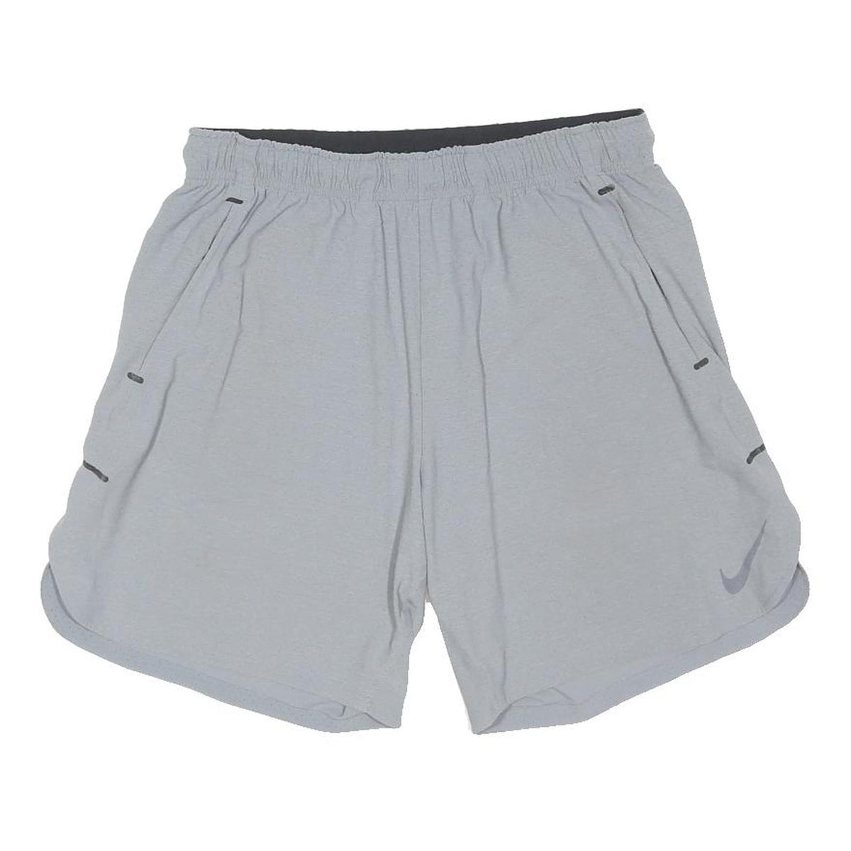 NIKE Mens Shorts Grey Sports Casual L W30 Lightweight Pocketed
