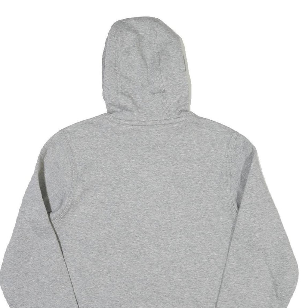 NIKE Mens Grey S Hoodie Cotton Blend Pullover Hooded Sweatshirt S