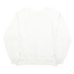 BASSETT WALKER Womens White Pullover Sweatshirt XL Abstract Hands Pattern