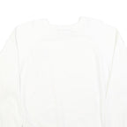 BASSETT WALKER Womens White Pullover Sweatshirt XL Abstract Hands Pattern