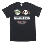 GILDAN Mens Black Paradise Baseball Giants Graphic T-Shirt S Crew Neck Short