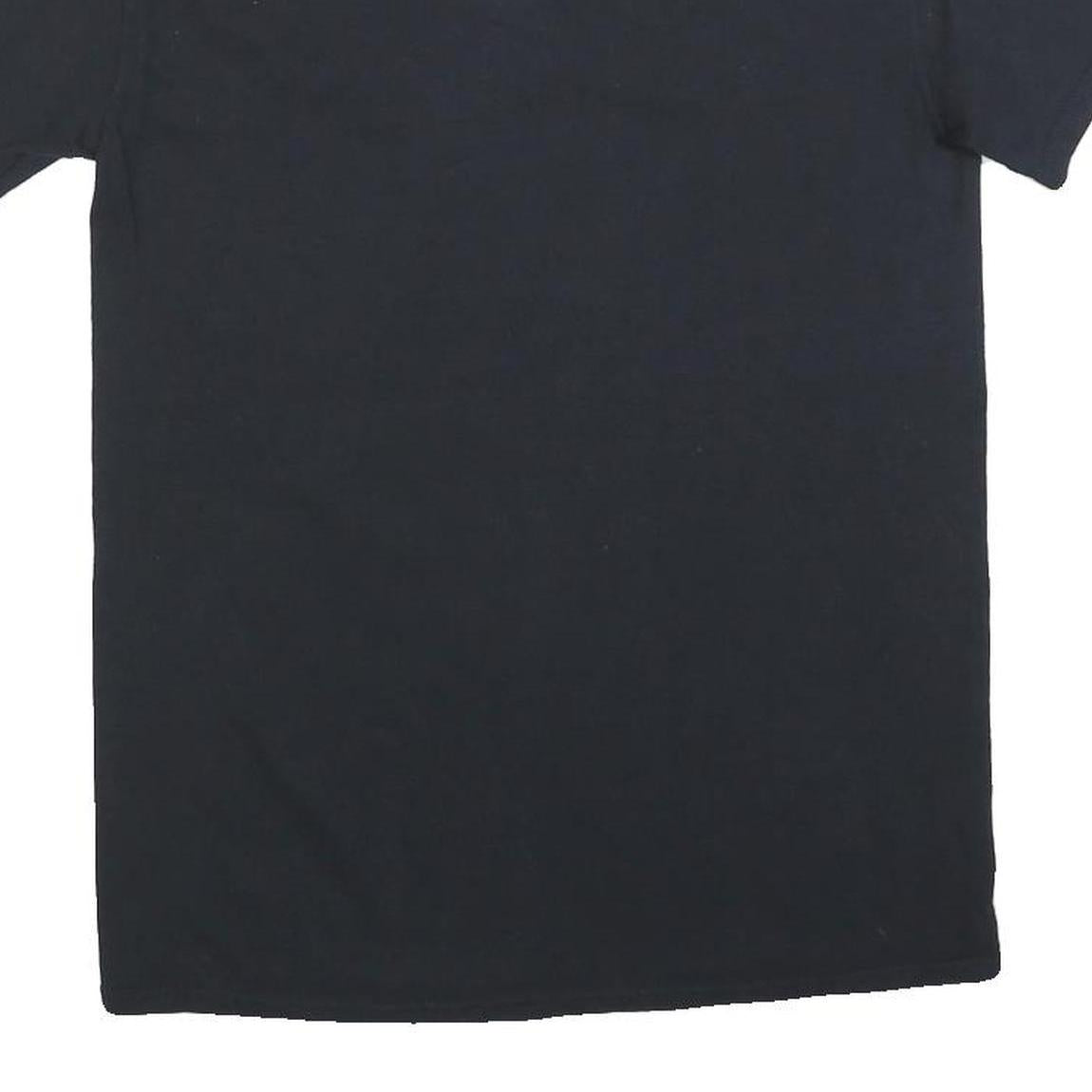 GILDAN Mens Black Paradise Baseball Giants Graphic T-Shirt S Crew Neck Short