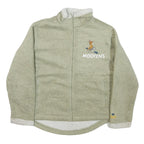 DISNEY Womens Beige Zip Jacket M Polyester Blend Bambi Cartoon Character Motif