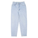 TEDDY'S Womens Jeans Blue Regular Mom W26 L29