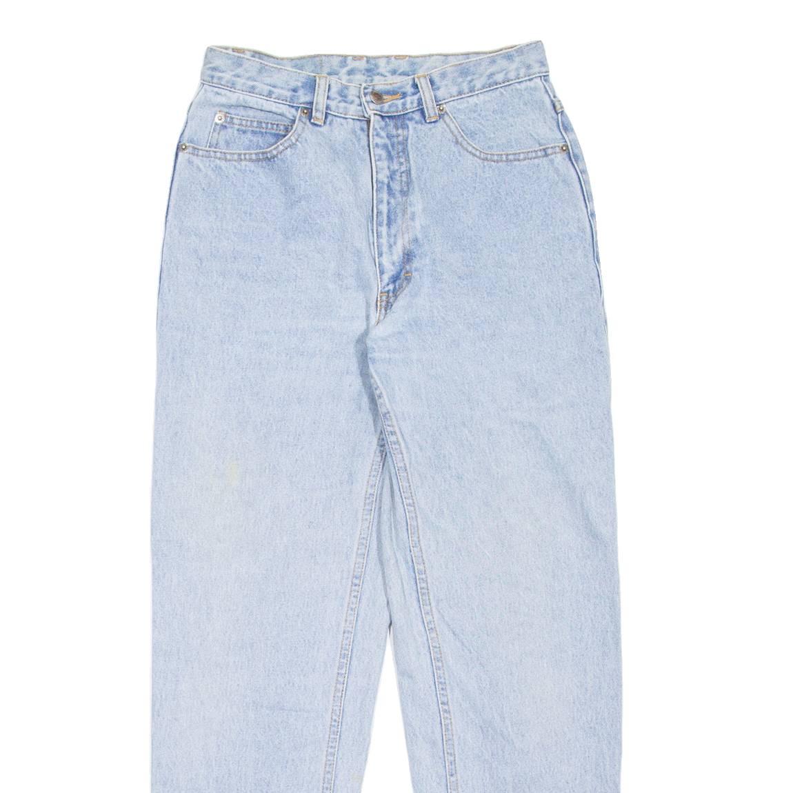 TEDDY'S Womens Jeans Blue Regular Mom W26 L29