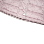 BARBOUR Womens Pink Lightweight Quilted Gilet UK 10 Polyester Blend Zip