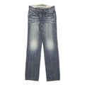 DICKIES Mens Jeans Blue Regular Straight Denim Medium W28 L32 Classic Zip