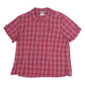 JACK WOLFSKIN Womens Pink Check Shirt L Cotton Outdoor Casual Lightweight