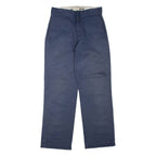DICKIES Mens Trousers Blue Regular Straight W28 L30