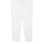 LEVI'S Womens Slim White Denim Jeans W27 L25 Distressed Zip Closure