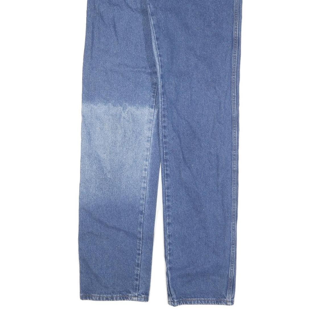 DICKIES Mens Jeans Blue Regular Straight Denim Medium W30 L35 Workwear Pants