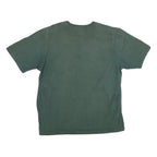 CARHARTT Mens Green Pocket T-Shirt 2XL Short Sleeve Crew Neck Workwear