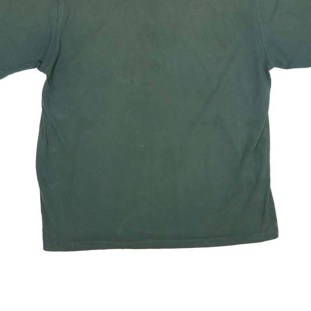 CARHARTT Mens Green Pocket T-Shirt 2XL Short Sleeve Crew Neck Workwear
