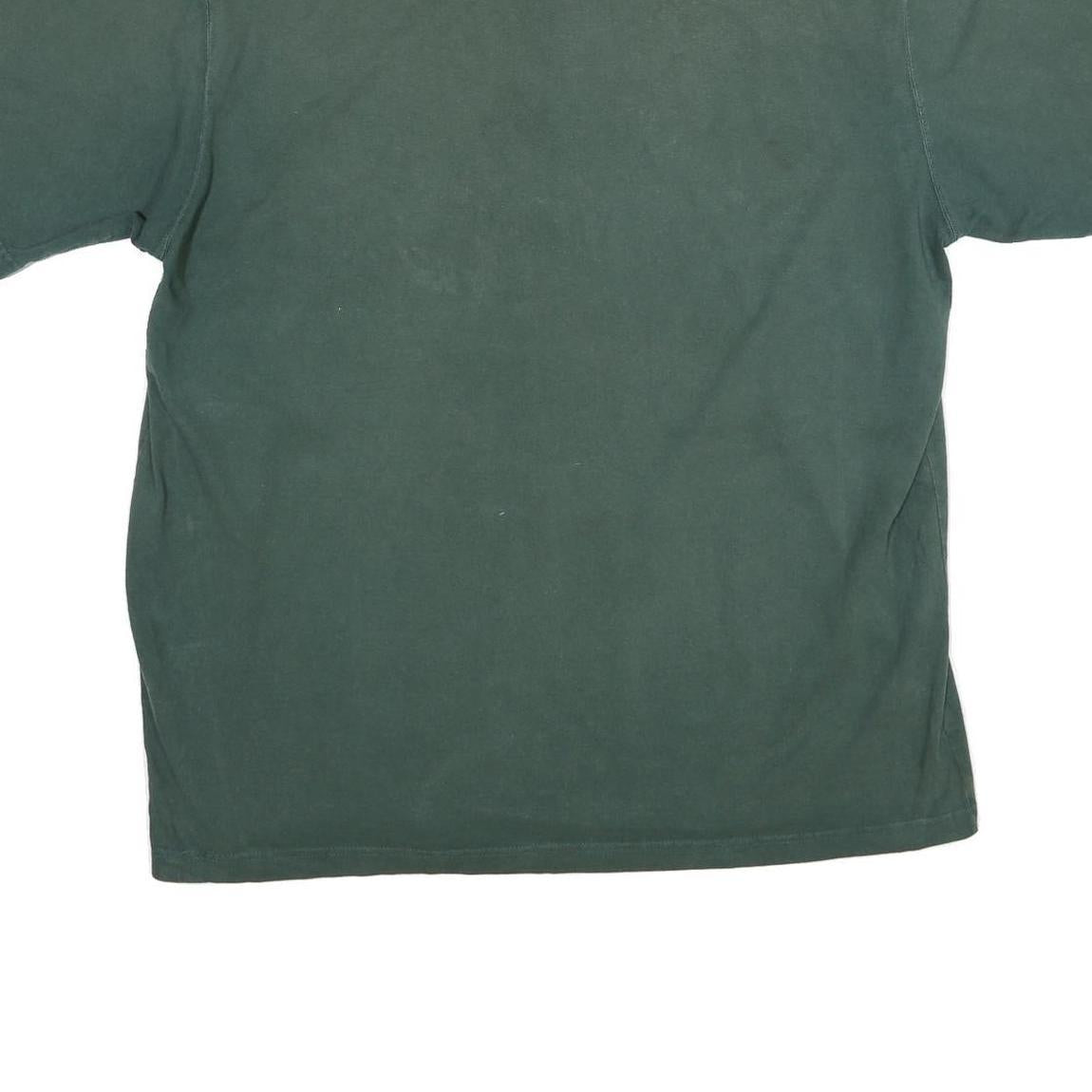 CARHARTT Mens Green Pocket T-Shirt 2XL Short Sleeve Crew Neck Workwear