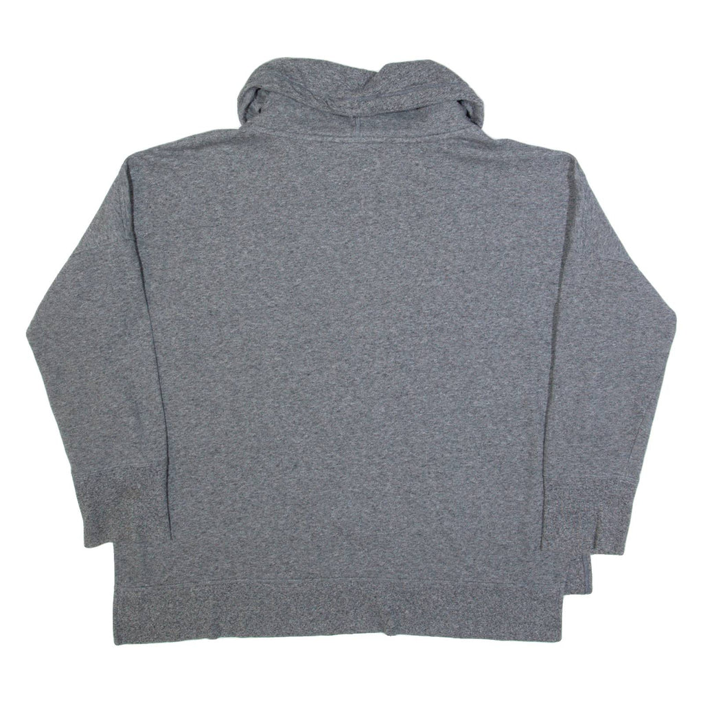 CALVIN KLEIN Womens Sweatshirt Grey Roll Neck XL