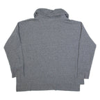 CALVIN KLEIN Womens Sweatshirt Grey Roll Neck XL