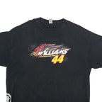 GILDAN Mens Black Cody Williams 44 Graphic T-Shirt 2XL Short Sleeve Crew Neck