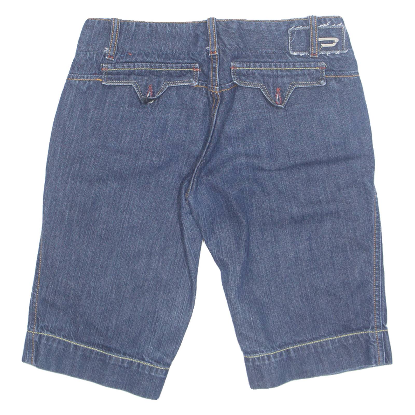 DIESEL Womens Denim Shorts Blue Relaxed S W28
