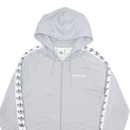 ADIDAS Mens Grey Hoodie Full Zip S