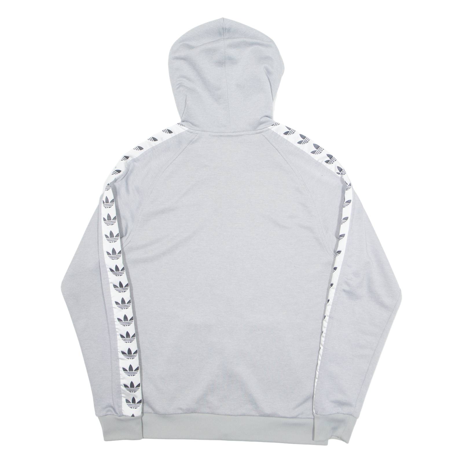 ADIDAS Mens Grey Hoodie Full Zip S