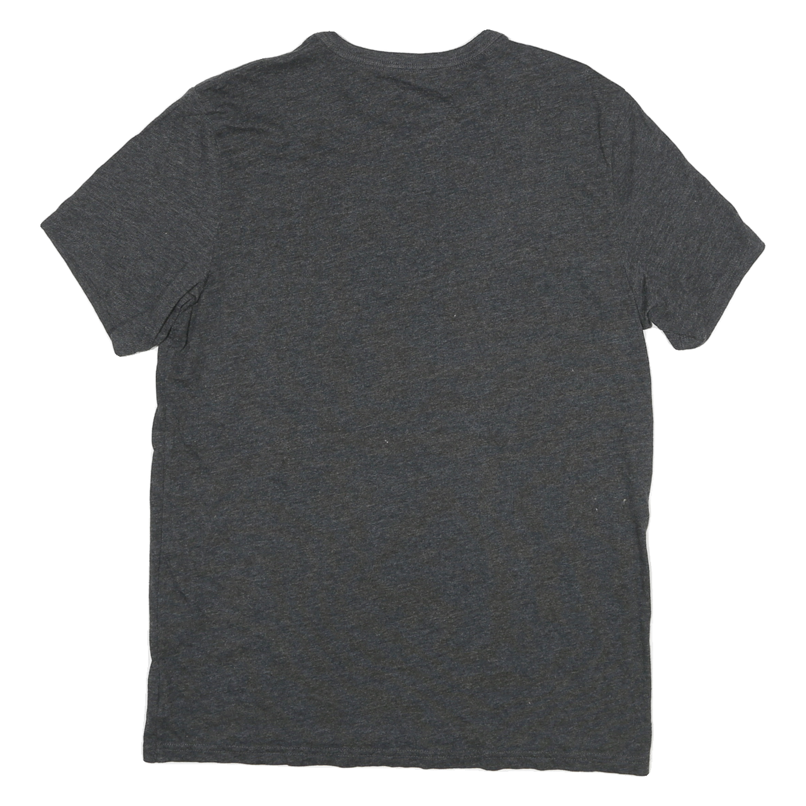 CALVIN KLEIN Mens Grey Crew Neck Short Sleeve T-Shirt M Cotton Blend Logo Print