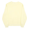 KARL KANI Mens Cream Sweatshirt Crew Neck M Casual Cotton Pullover Lightweight