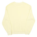 KARL KANI Mens Cream Sweatshirt Crew Neck M Casual Cotton Pullover Lightweight