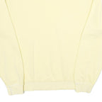 KARL KANI Mens Cream Sweatshirt Crew Neck M Casual Cotton Pullover Lightweight