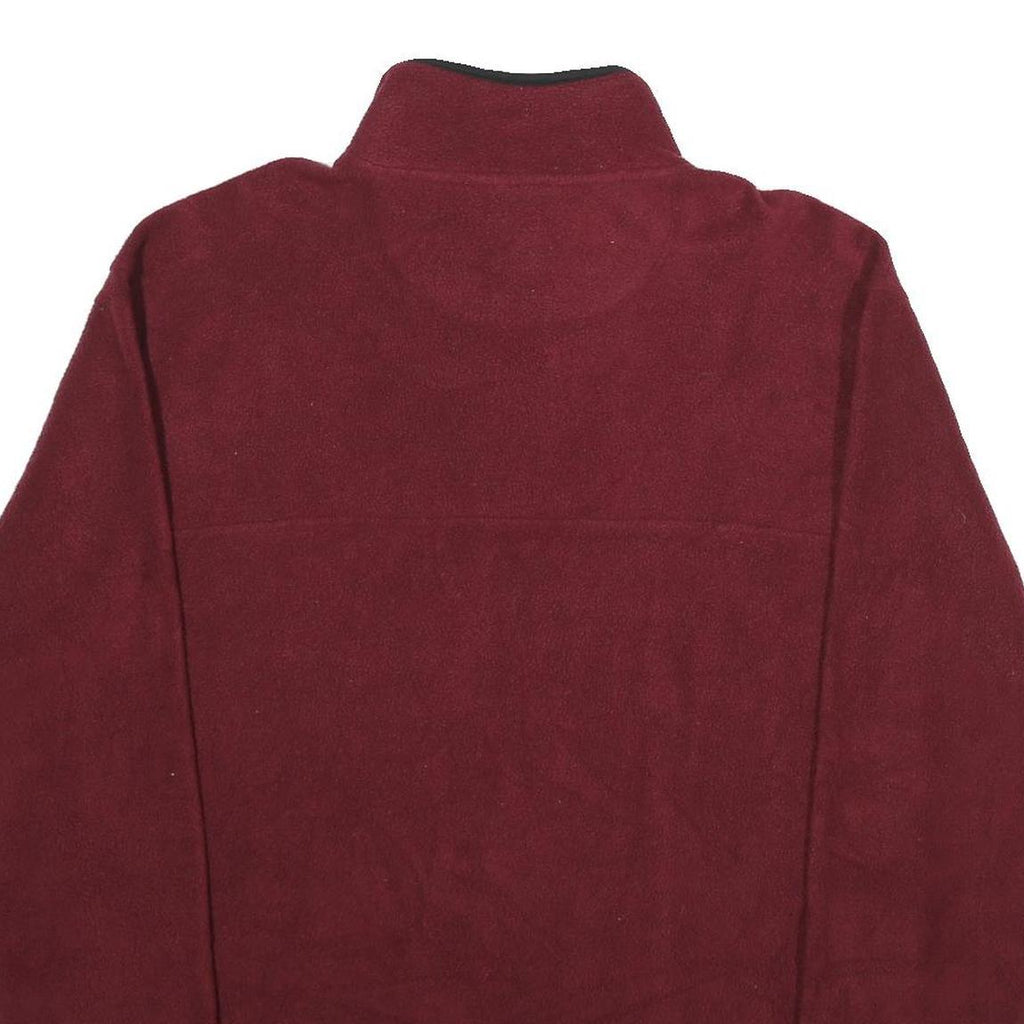 STARTER Mens Maroon Virginia Tech Hokies Patterned Jumper Crew Neck Basic Knit L