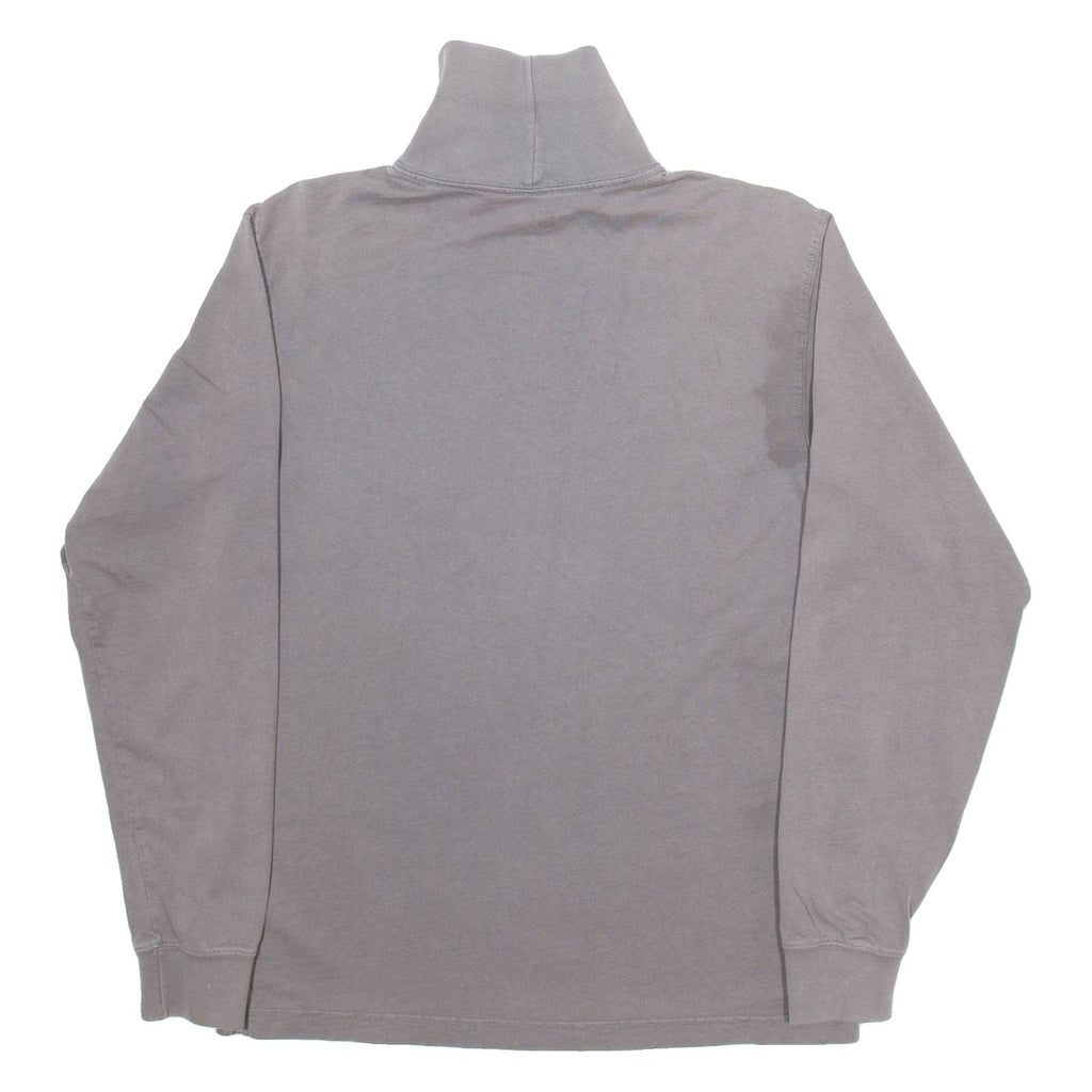 CARHARTT Mens Jumper Grey Roll Neck Tight Knit M