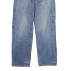 CARHARTT WIP Mens Relaxed Blue Denim Light W32 L32 Cotton Jeans Zip