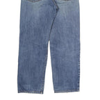 CARHARTT WIP Mens Relaxed Blue Denim Light W32 L32 Cotton Jeans Zip