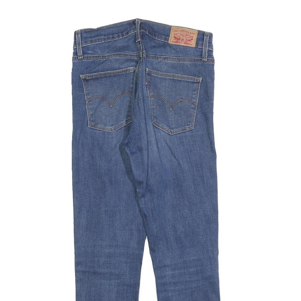 LEVI'S Womens Slim Blue Denim Slim Jeans W26 L26 Classic Cotton Blend