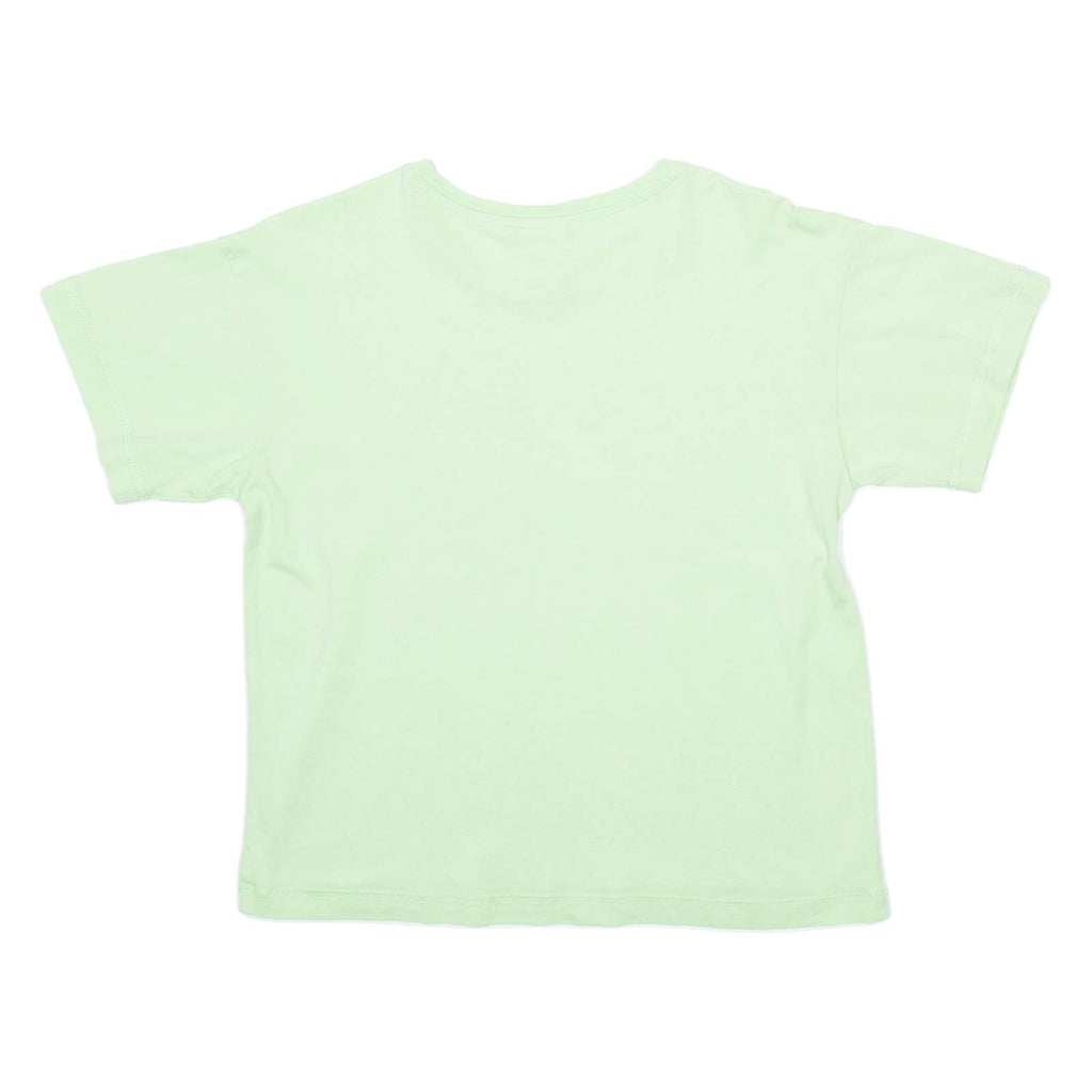 CHAMPION Womens T-Shirt Green S