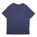 POLO RALPH LAUREN Mens Blue Classic T-Shirt XL Short Sleeve Crew Neck Cotton