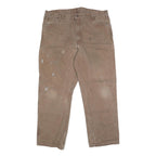 DICKIES Mens Jeans Regular Straight Denim Light W40 L32 Workwear Utility