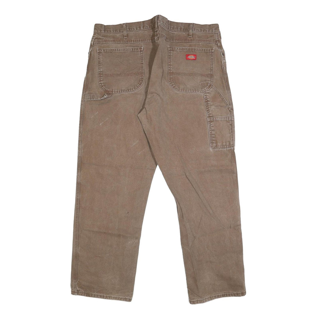 DICKIES Mens Jeans Regular Straight Denim Light W40 L32 Workwear Utility