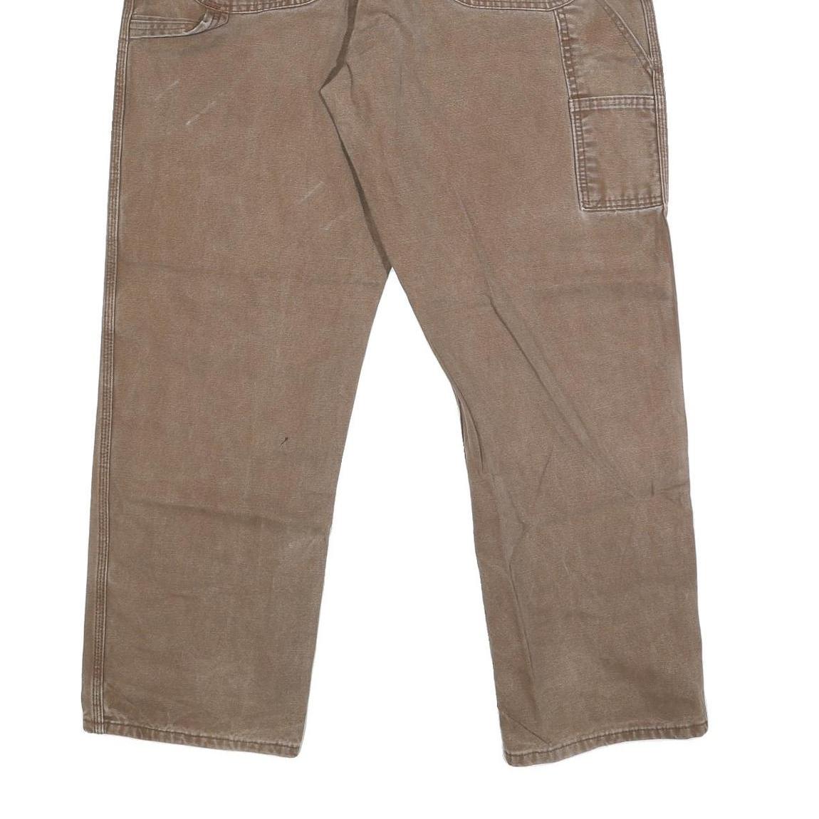 DICKIES Mens Jeans Regular Straight Denim Light W40 L32 Workwear Utility