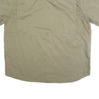 CARHARTT Mens Beige Cotton Blend Short Sleeve Work Shirt 2XL Holt Ag Solutions
