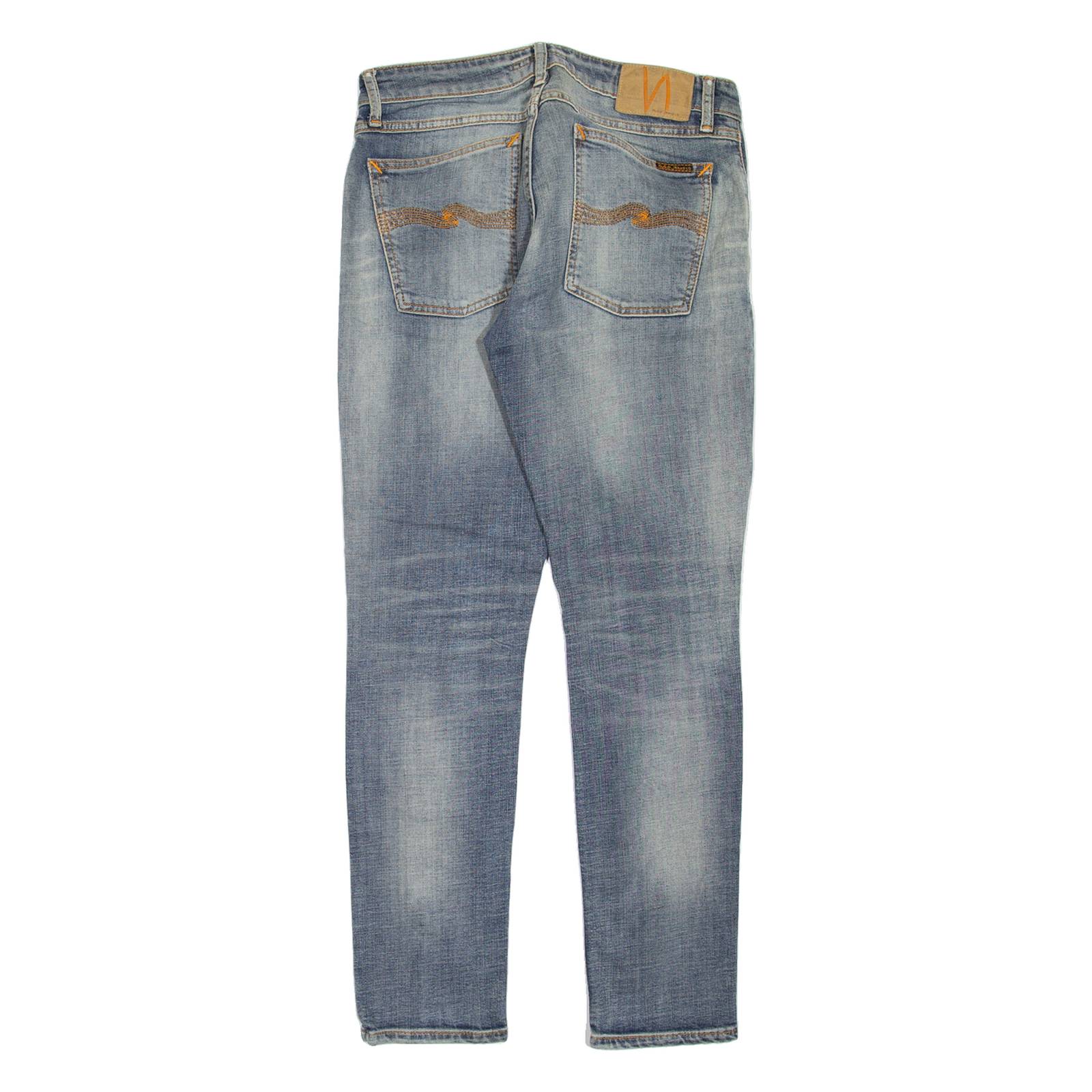 NUDIE JEANS Womens Jeans Blue Slim Skinny W31 L28