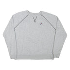 FILA Womens Grey Crew Neck 2XL Cotton Blend Pullover Sweatshirt Casual