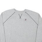 FILA Womens Grey Crew Neck 2XL Cotton Blend Pullover Sweatshirt Casual