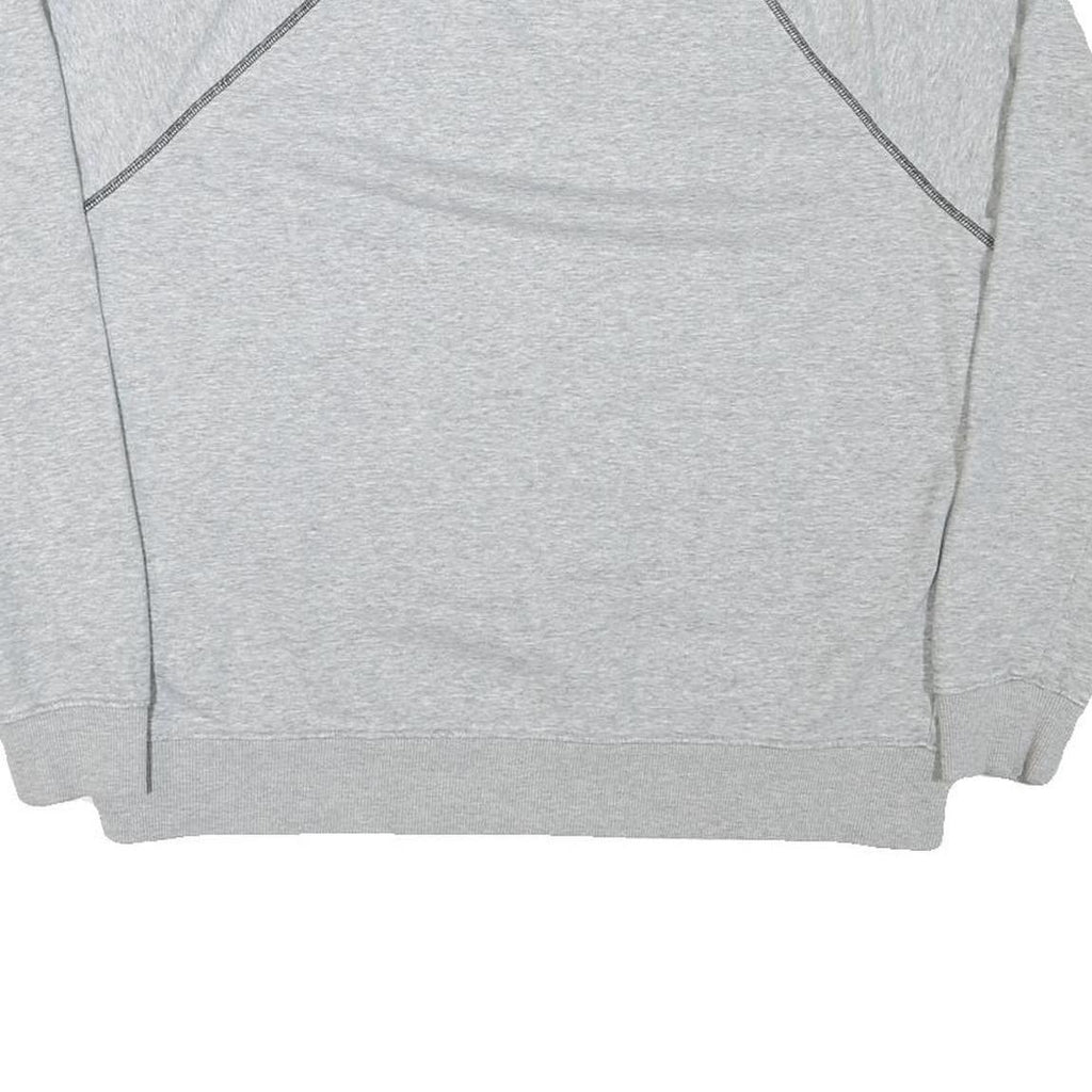 FILA Womens Grey Crew Neck 2XL Cotton Blend Pullover Sweatshirt Casual