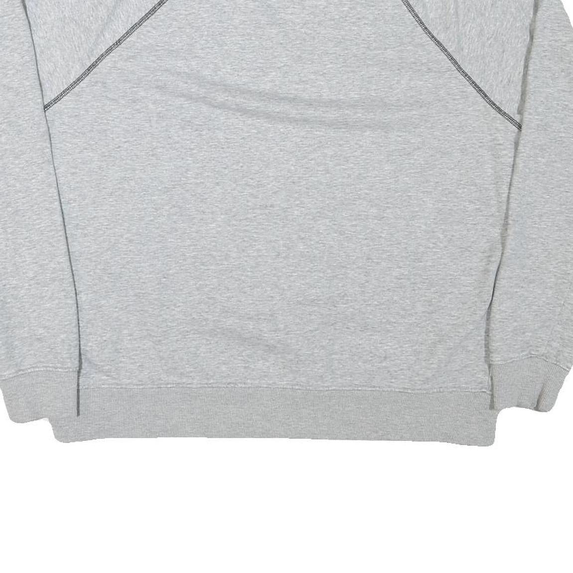 FILA Womens Grey Crew Neck 2XL Cotton Blend Pullover Sweatshirt Casual