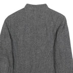 BOGNER Womens Grey Button Jacket XL Woven Classic Formal Tailored