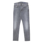 G-STAR Mens Slim Grey Denim Jeans W29 L31 Button Closure Casual Fashion