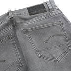G-STAR Mens Slim Grey Denim Jeans W29 L31 Button Closure Casual Fashion